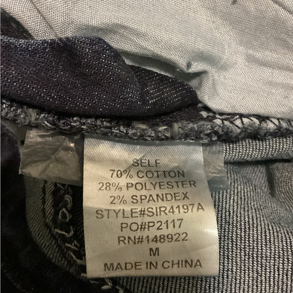 Hippie denim bell bottom Jean overalls. New, never worn. Tall, cut or hem to fit - Picture 9 of 10